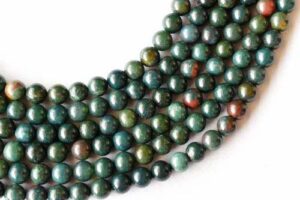 8mm Bloodstone Beads