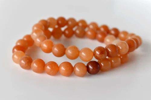 8mm Red Aventurine Crystal Bracelet