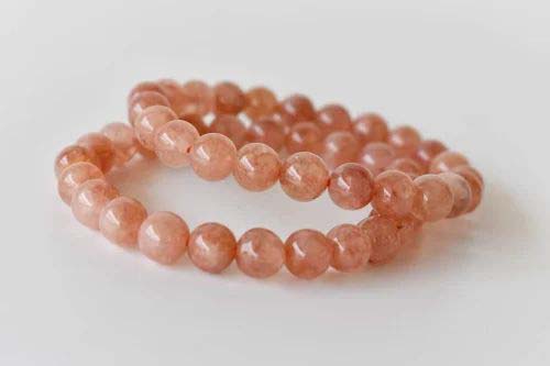 8mm Sunstone Crystal Bracelet