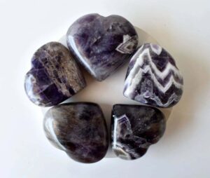 Amethyst Heart Crystal