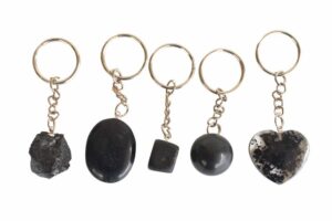 Black Tourmaline Key Chain