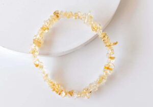 Citrine Chip Bracelet