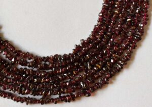 Garnet Chips Beads
