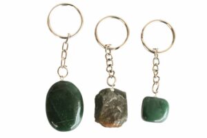 Green Jade Key Chain