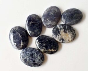 Iolite Worry Stone for Crystal Healing