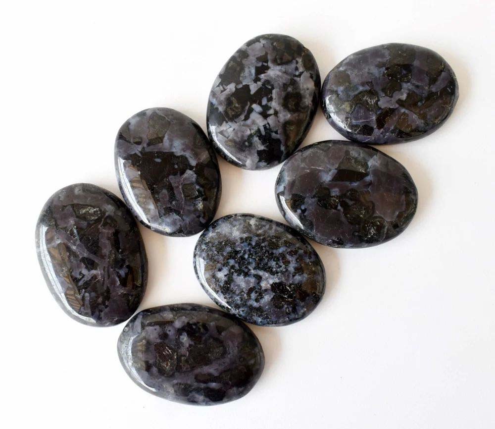 Larkavite Worry Stone for Crystal Healing