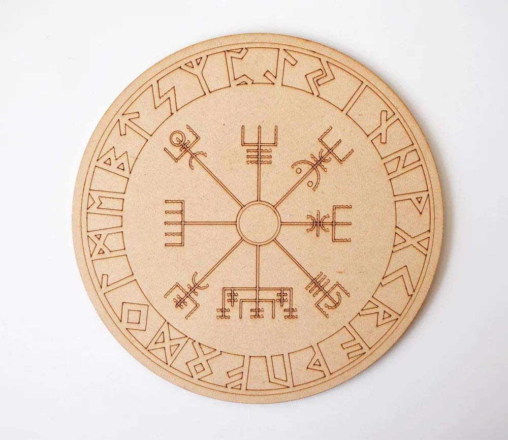 Rune Set Crystal Grid Board
