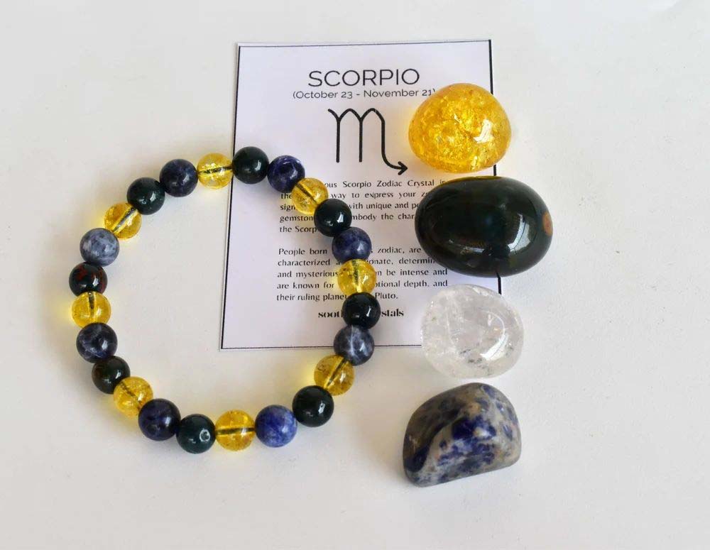 Scorpio Zodiac Crystal Kit