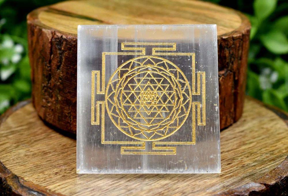 Selenite Plate