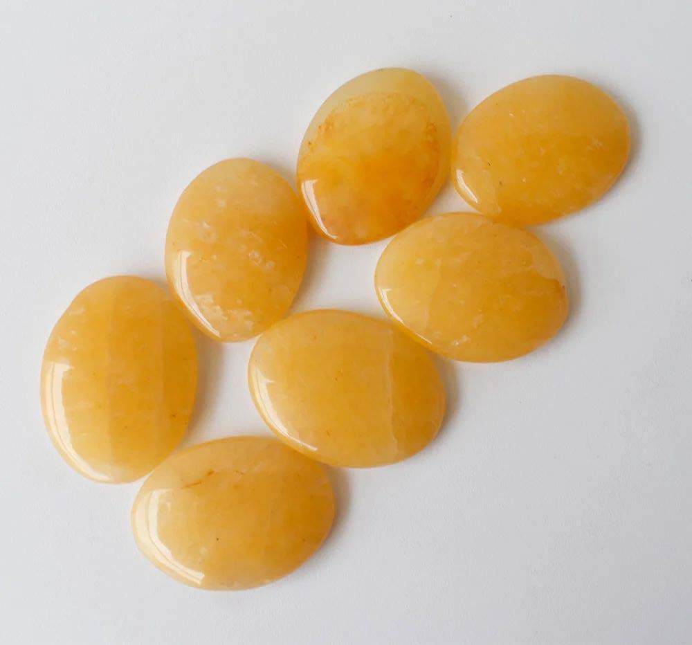 Yellow Aventurine Worry Stone for Crystal Healing